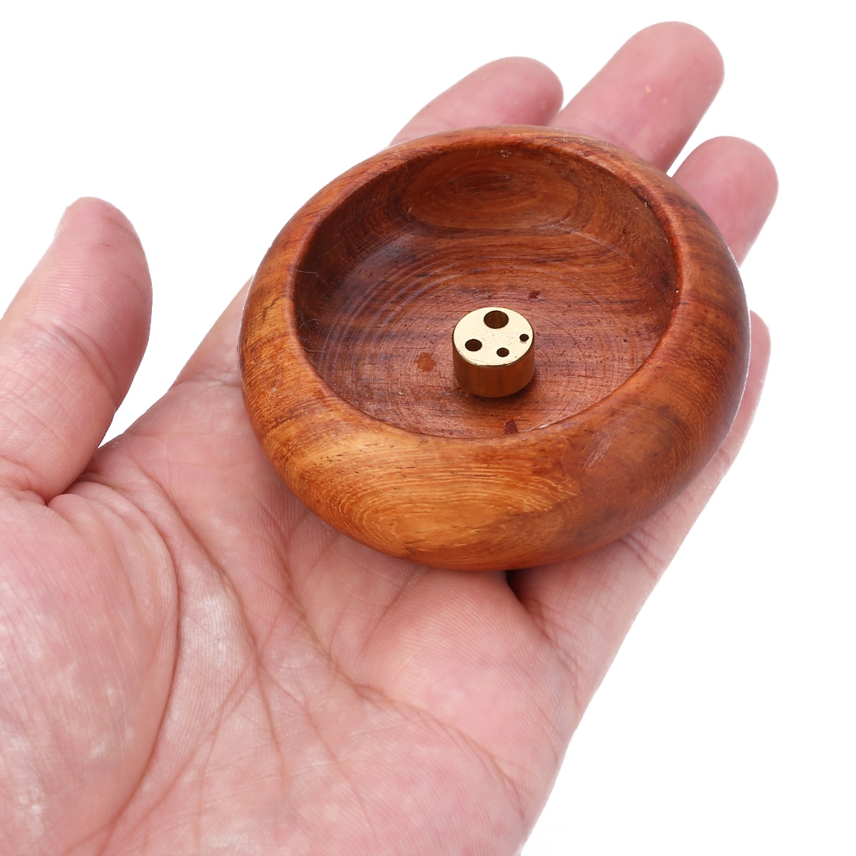 Bowl Incense Burner Wooden Holder Bowl Incense Burner Wooden Holder