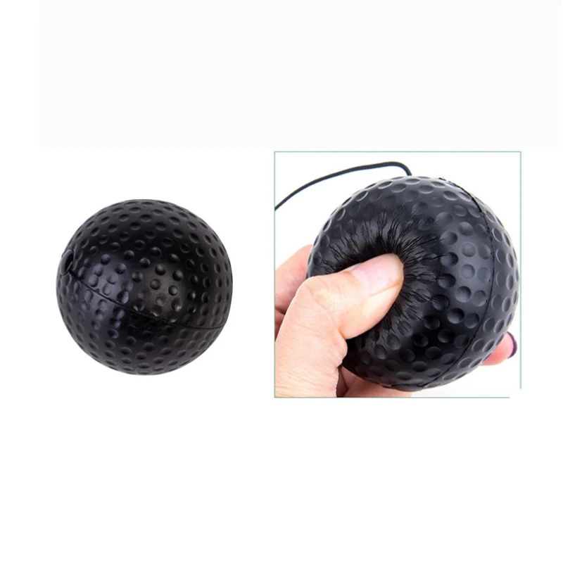 Boxing Reflex Ball Head-mounted PU Punch Ball MMA Training Hand Eye Reaction Gym Muay Thai Fitness Equipment Boxing Reflex Ball Head-mounted PU Punch Ball MMA Training Hand Eye Reaction Gym Muay Thai Fitness Equipment
