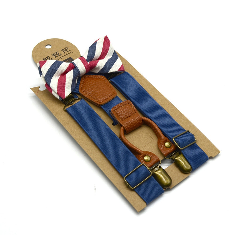 Boys Suspenders Bow Tie Set Boys Suspenders Bow Tie Set