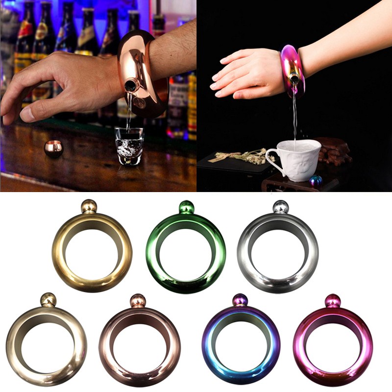 Bracelet Flask Stainless Steel Bangle