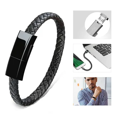 Bracelet USB Charging Cable Data Charging Cord for All Phone Types