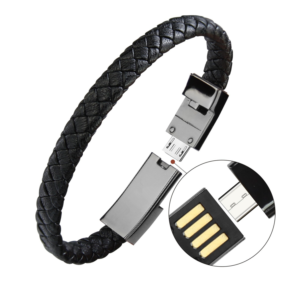 Bracelet USB Charging Cable Data Charging Cord for All Phone Types