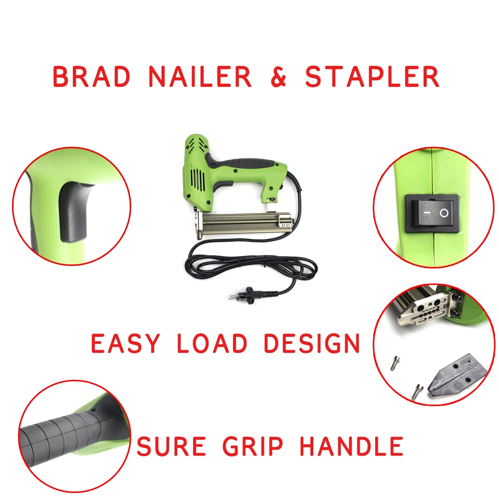 Brad Nailer Electric Stapler Gun Brad Nailer Electric Stapler Gun