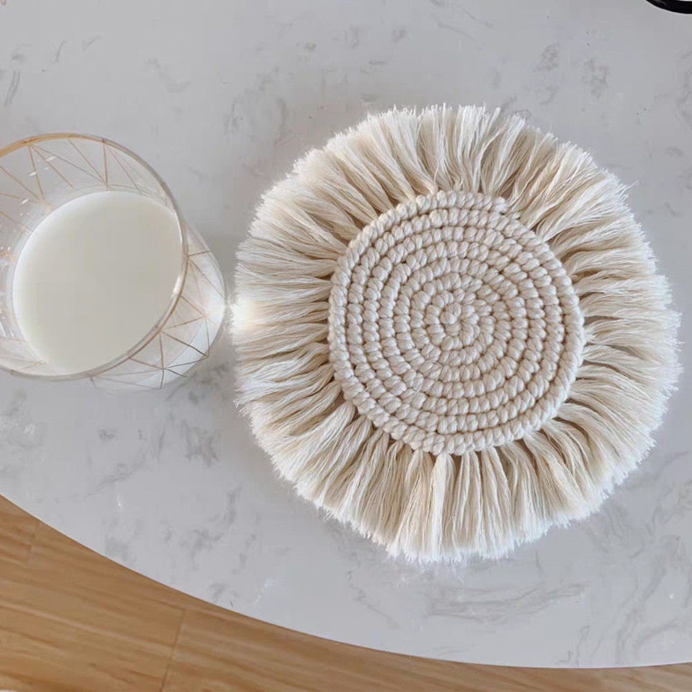 Braided Rope Coaster Macrame