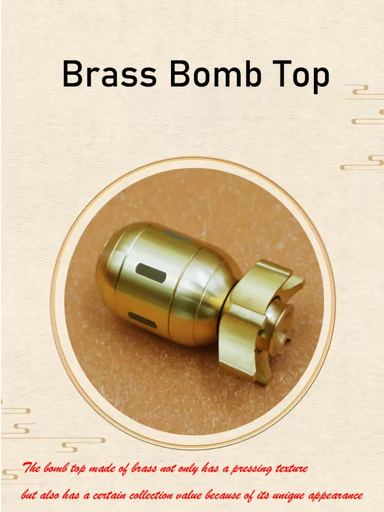 Brass Bomb Spinner Fidget Spinner Relax Stress Relief EDC Removable Leisure Metal Spinner Pure Brass Brass Bomb Spinner Fidget Spinner Relax Stress Relief EDC Removable Leisure Metal Spinner Pure Brass