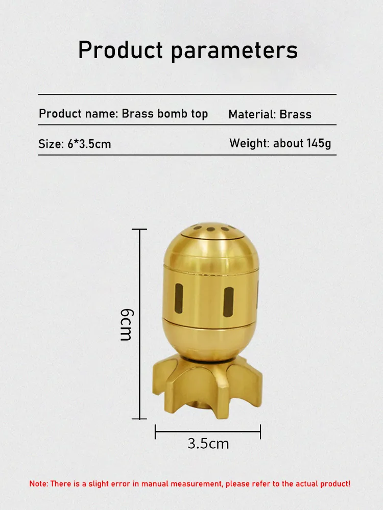 Brass Bomb Spinner Fidget Spinner Relax Stress Relief EDC Removable Leisure Metal Spinner Pure Brass Brass Bomb Spinner Fidget Spinner Relax Stress Relief EDC Removable Leisure Metal Spinner Pure Brass