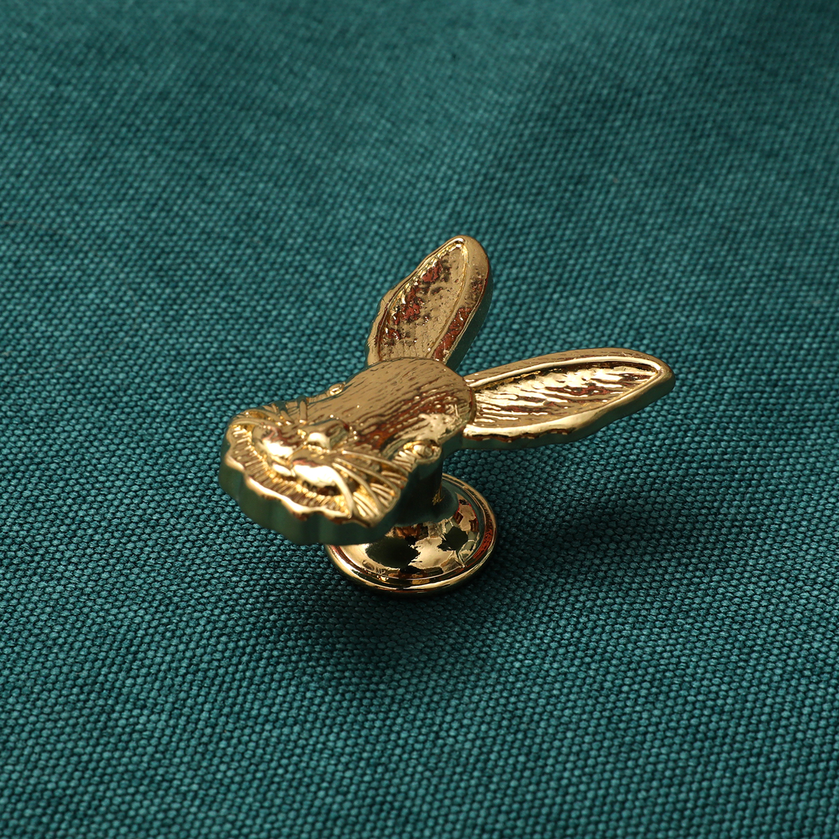 Brass Rabbit Knob Decor Handle