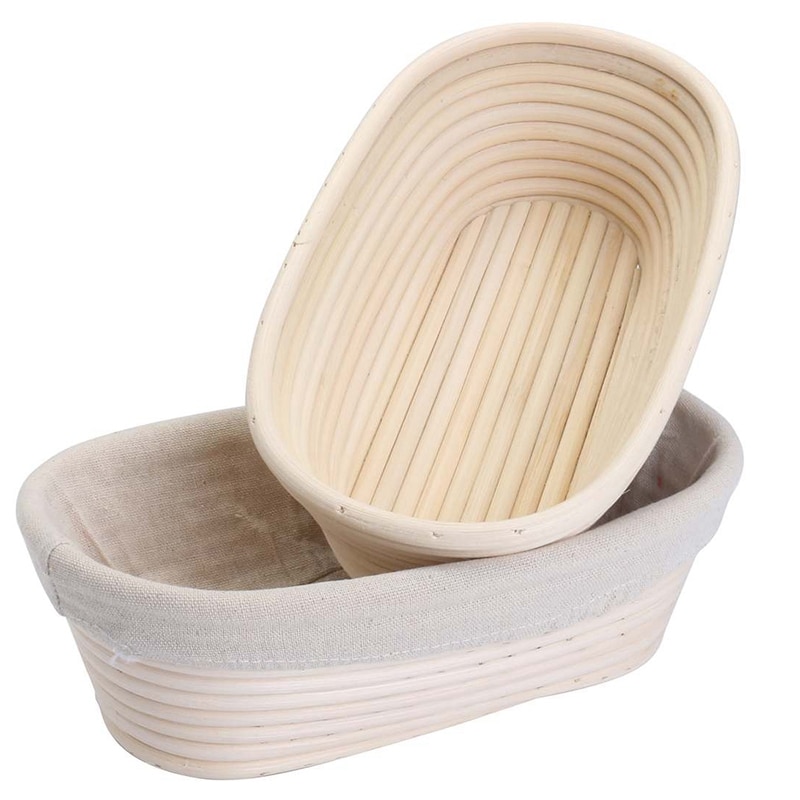 Bread Proofing Baskets Rattan Trays (2pcs) Bread Proofing Baskets Rattan Trays (2pcs)