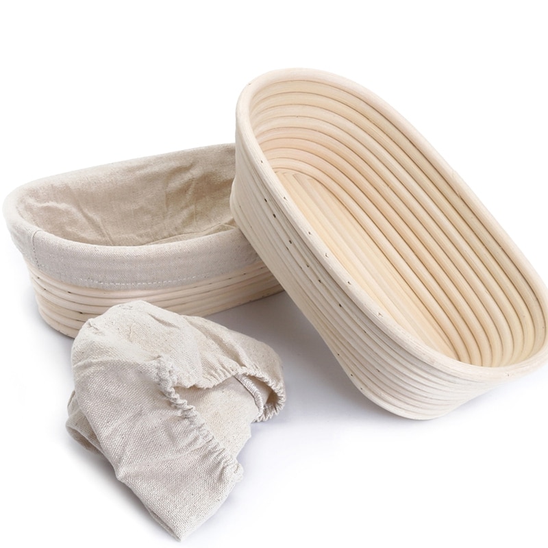 Bread Proofing Baskets Rattan Trays (2pcs) Bread Proofing Baskets Rattan Trays (2pcs)
