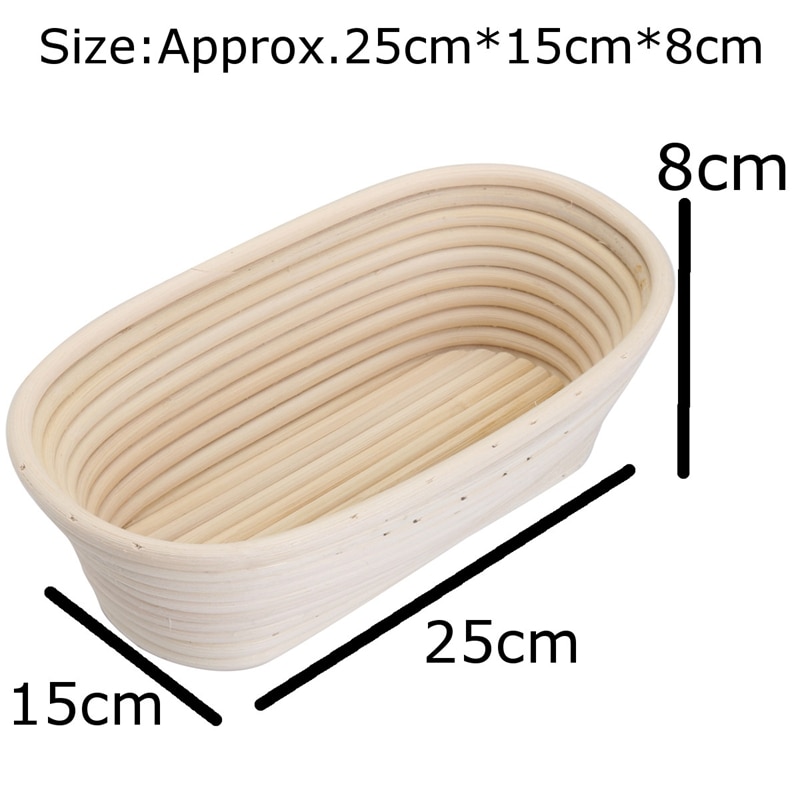 Bread Proofing Baskets Rattan Trays (2pcs) Bread Proofing Baskets Rattan Trays (2pcs)