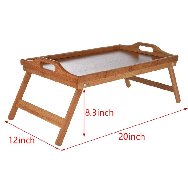 Breakfast Tray Wooden Mini Table