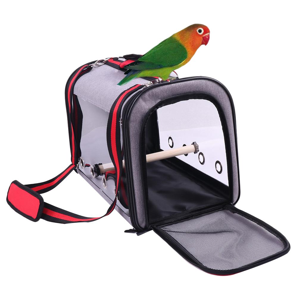 Breathable Bird Travel Bag with Perch Breathable Bird Travel Bag with Perch