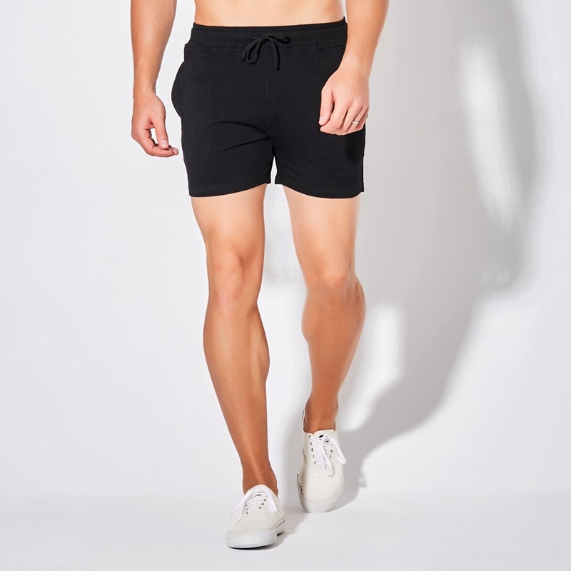 Breathable Cotton Mens Running Shorts Breathable Cotton Mens Running Shorts