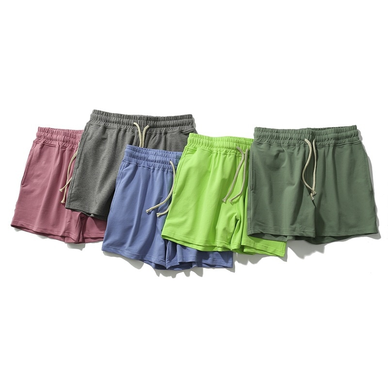Breathable Cotton Mens Running Shorts Breathable Cotton Mens Running Shorts