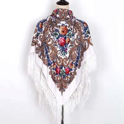 Breathable Cotton Vintage Shawl Breathable Cotton Vintage Shawl