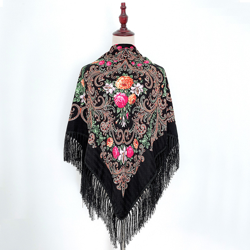 Breathable Cotton Vintage Shawl Breathable Cotton Vintage Shawl