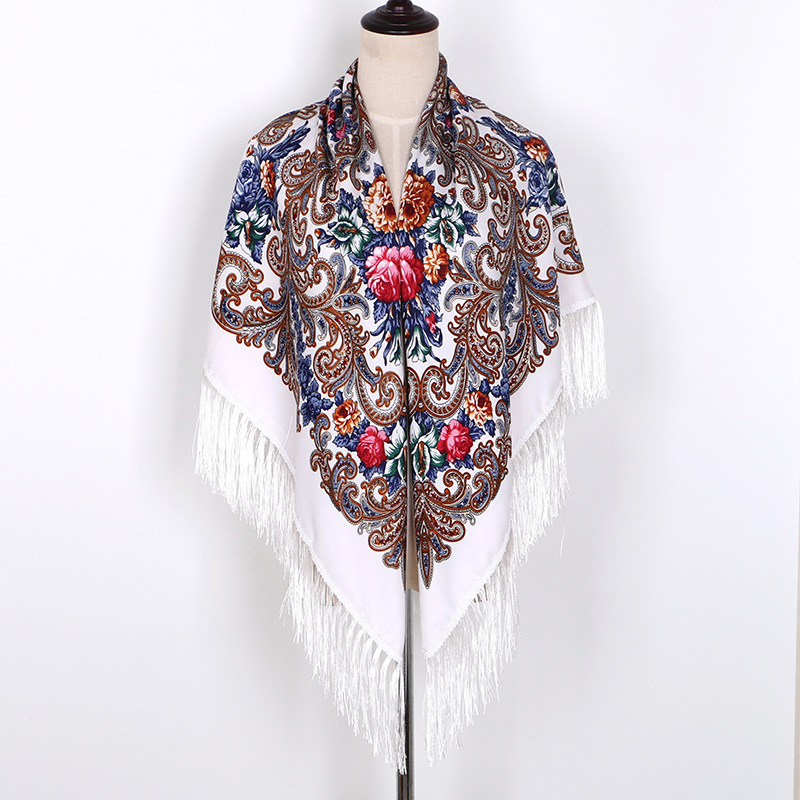 Breathable Cotton Vintage Shawl Breathable Cotton Vintage Shawl
