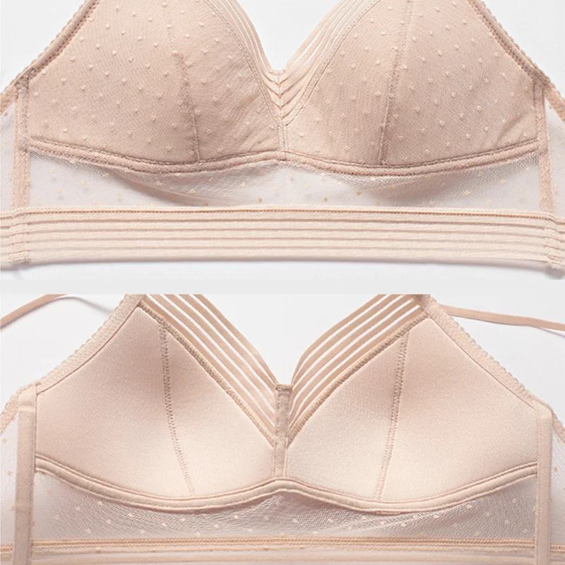 Breathable Cotton Wirefree Bra Breathable Cotton Wirefree Bra