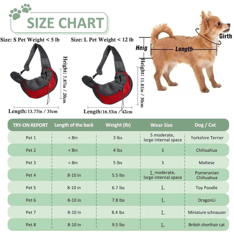 Breathable Crossbody Dog Carrier Breathable Crossbody Dog Carrier