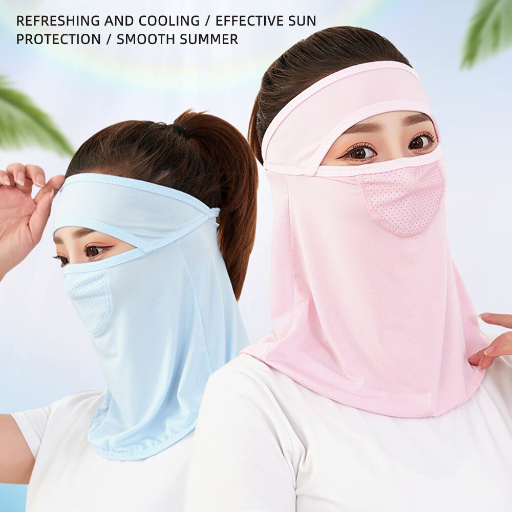Breathable Face Cover for Sun Protection Breathable Face Cover for Sun Protection