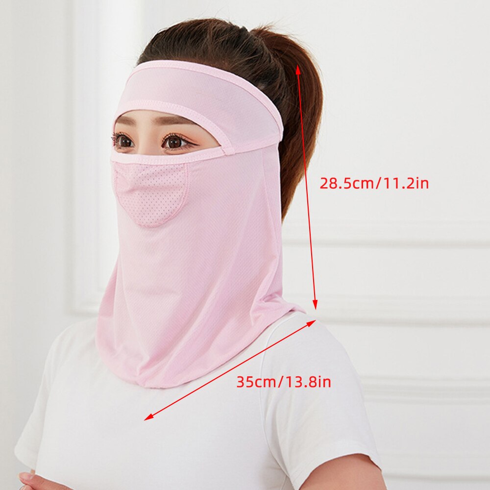 Breathable Face Cover for Sun Protection Breathable Face Cover for Sun Protection