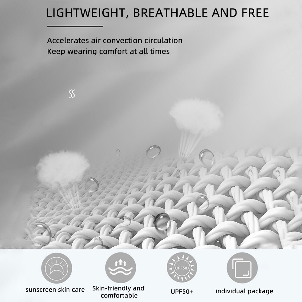 Breathable Face Cover for Sun Protection Breathable Face Cover for Sun Protection