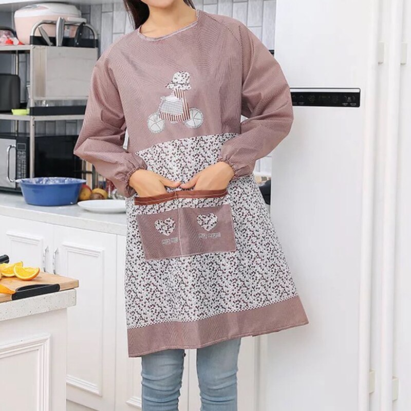 Breathable Housework Full Sleeve Apron Breathable Housework Full Sleeve Apron