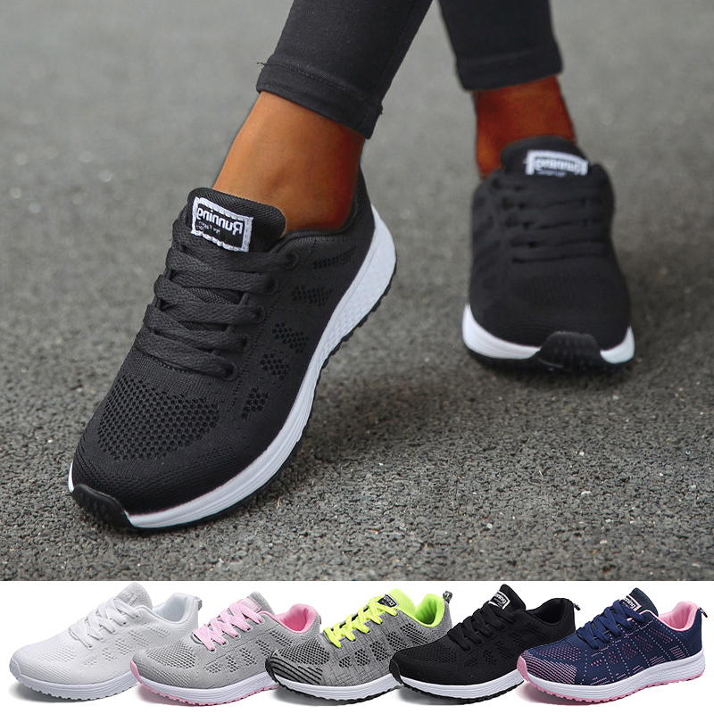Breathable Ladies Casual Sneakers