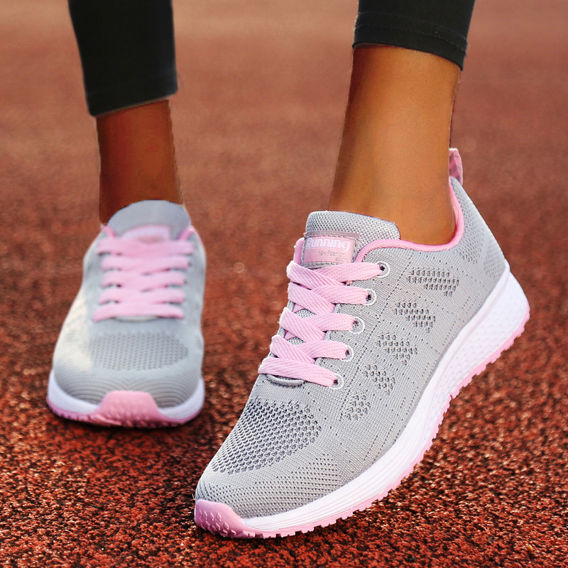 Breathable Ladies Casual Sneakers