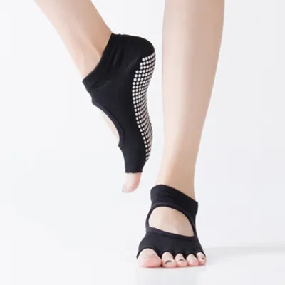 Breathable Ladies Yoga Toe Socks Breathable Ladies Yoga Toe Socks