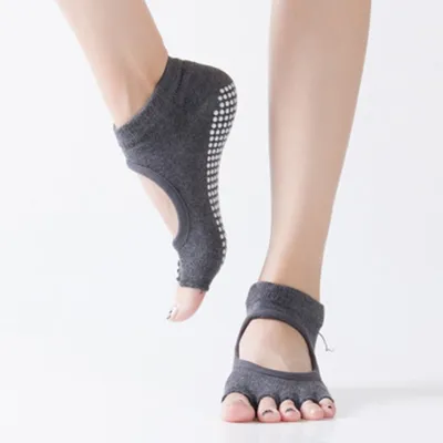 Breathable Ladies Yoga Toe Socks Breathable Ladies Yoga Toe Socks
