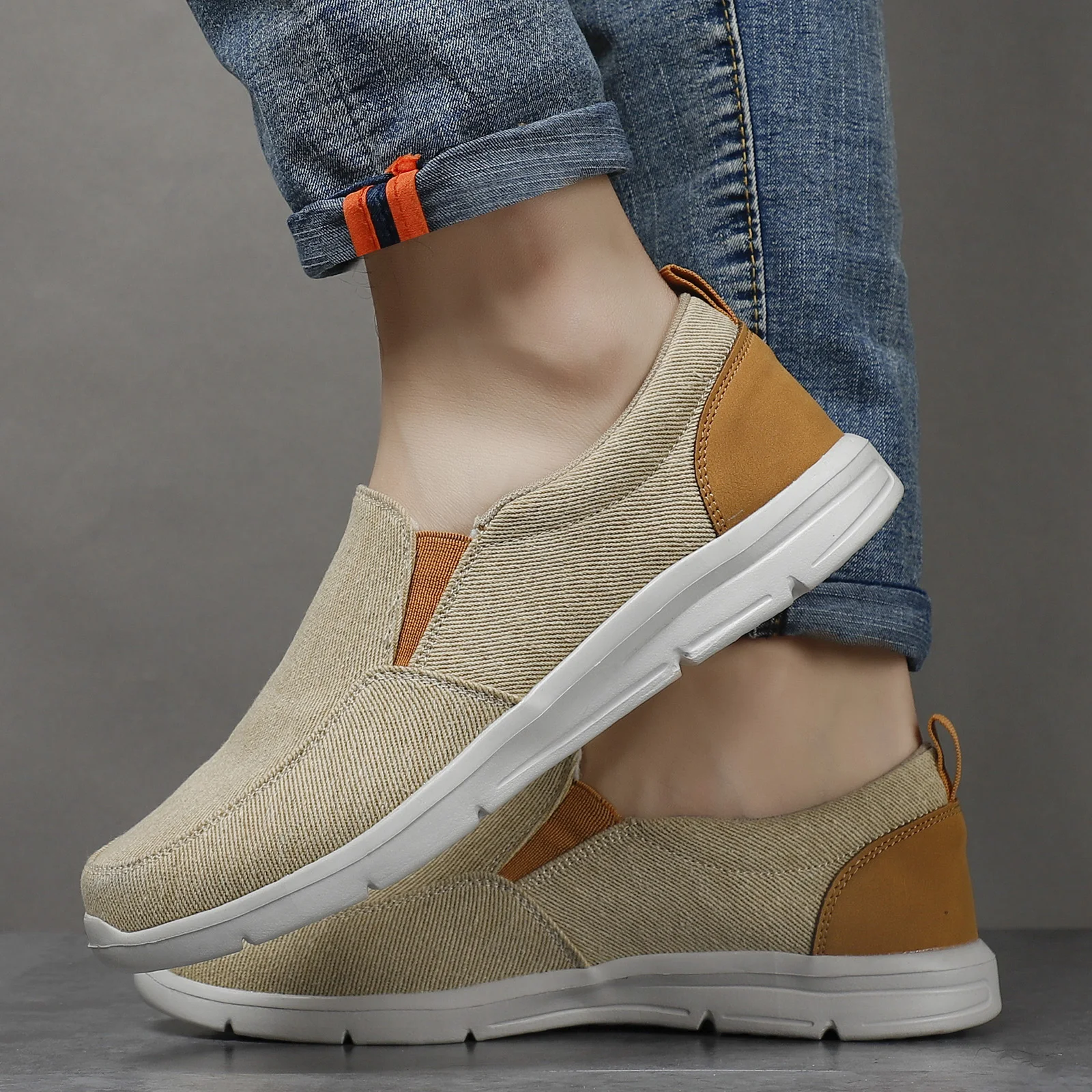 Breathable Men's Canvas Shoes Breathable Men's Canvas Shoes