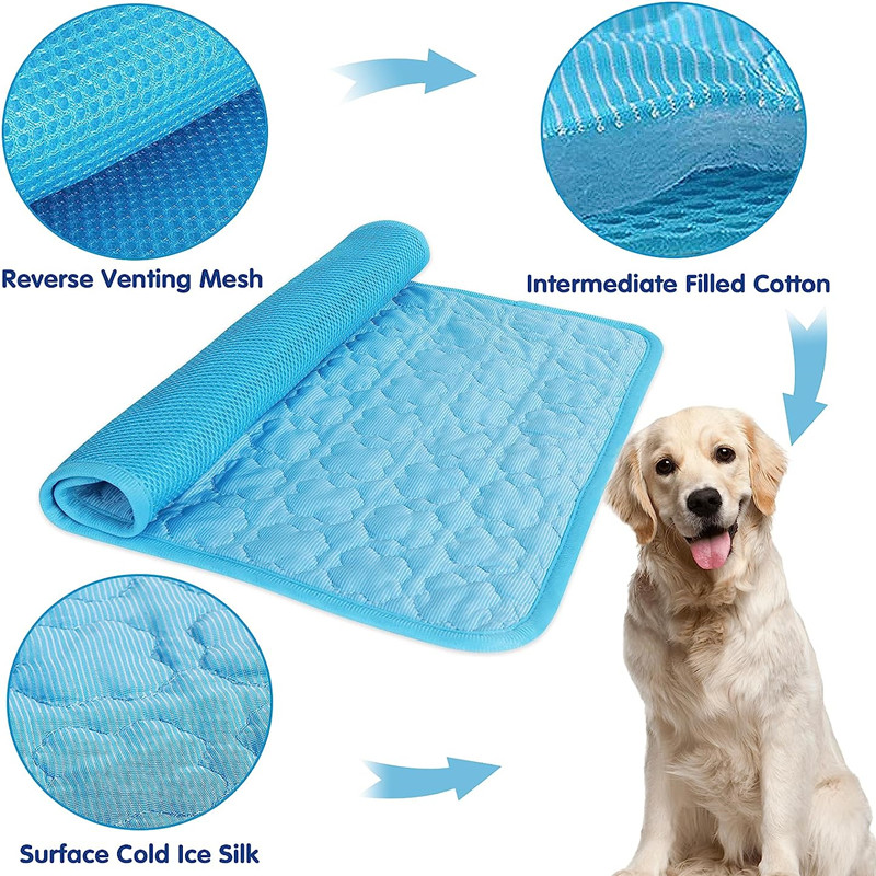 Breathable Mesh Puppy Cooling Mat Breathable Mesh Puppy Cooling Mat