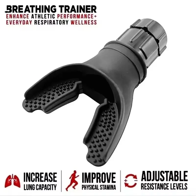 Breathing Exercise For Lungs Portable Breath Fitness Exerciser Device Endurance Workout Device With Adjustable Breathing Exercise For Lungs Portable Breath Fitness Exerciser Device Endurance Workout Device With Adjustable