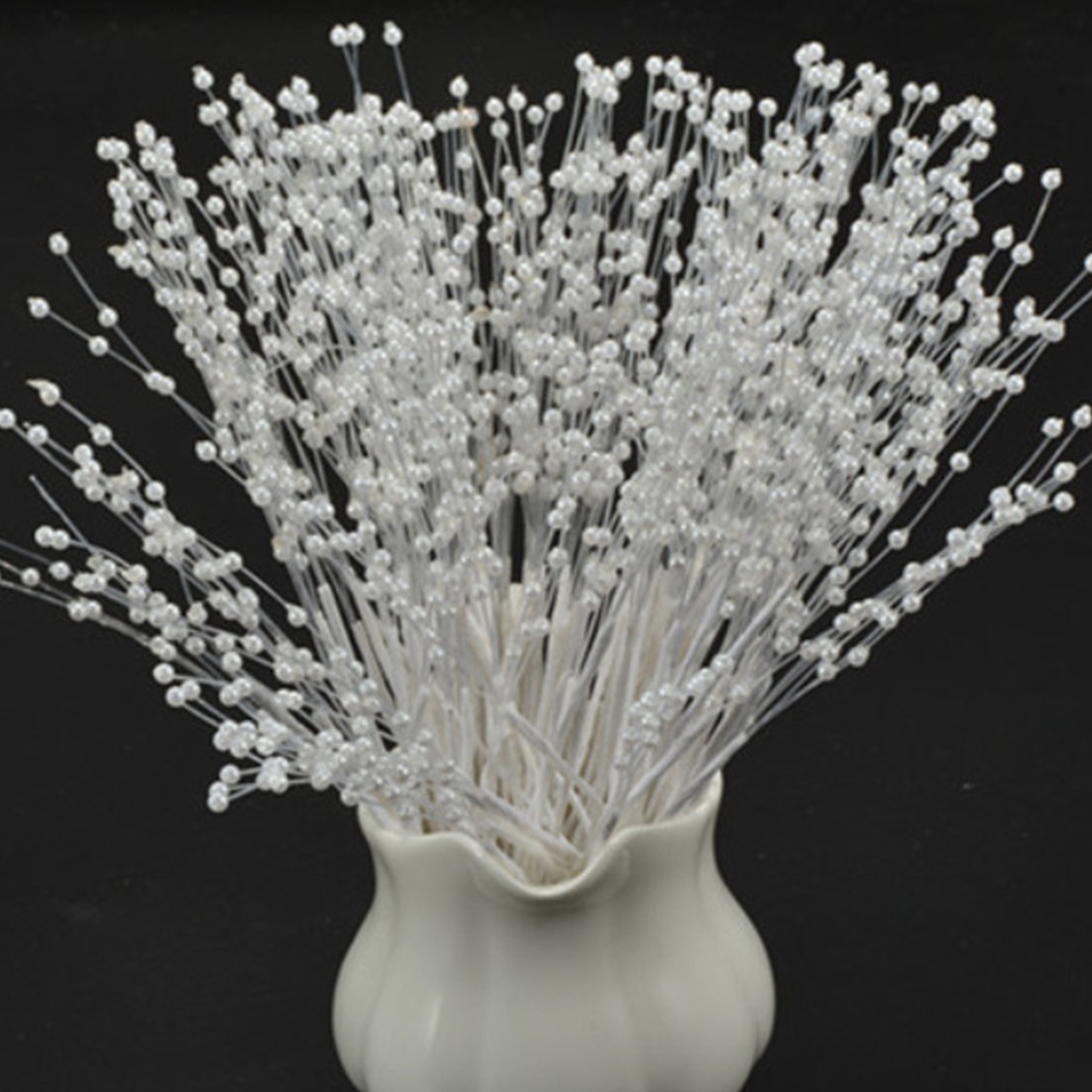 Bridal Bouquet Faux Pearl Stems (10pcs) Bridal Bouquet Faux Pearl Stems (10pcs)