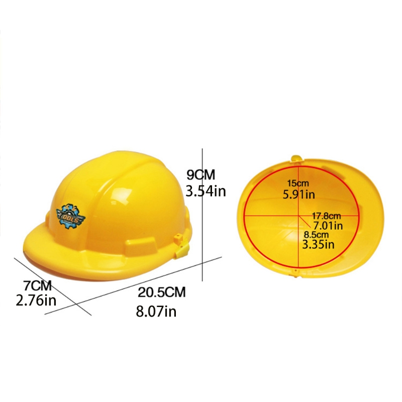 Bright Yellow Hard Hat Toy Bright Yellow Hard Hat Toy