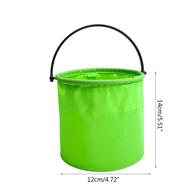 Brightly Colored Collapsible Sand Bucket Brightly Colored Collapsible Sand Bucket