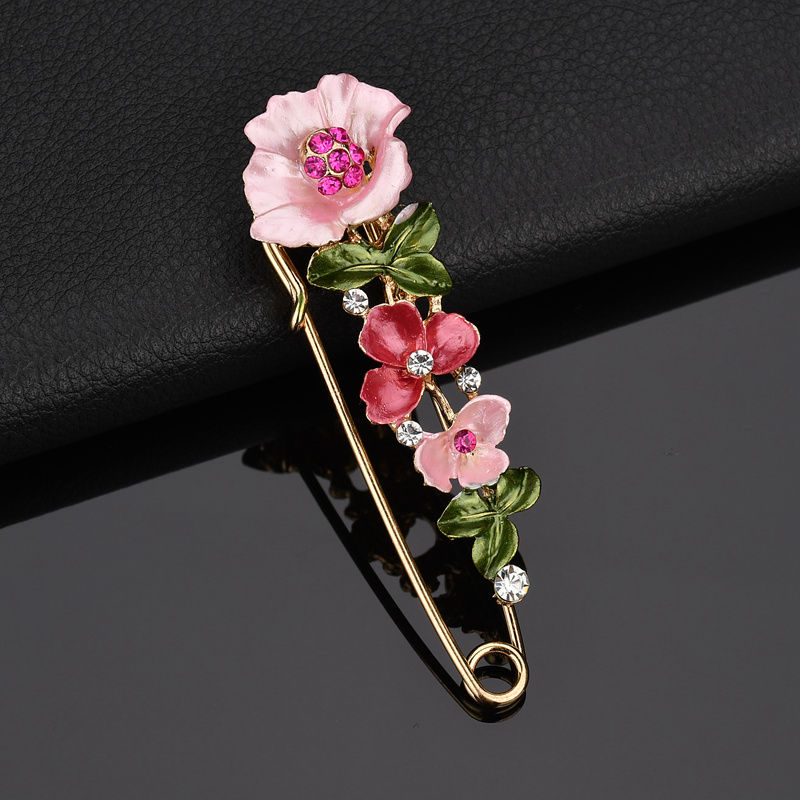 Brooch Floral Pin Cloth Accessory Brooch Floral Pin Cloth Accessory