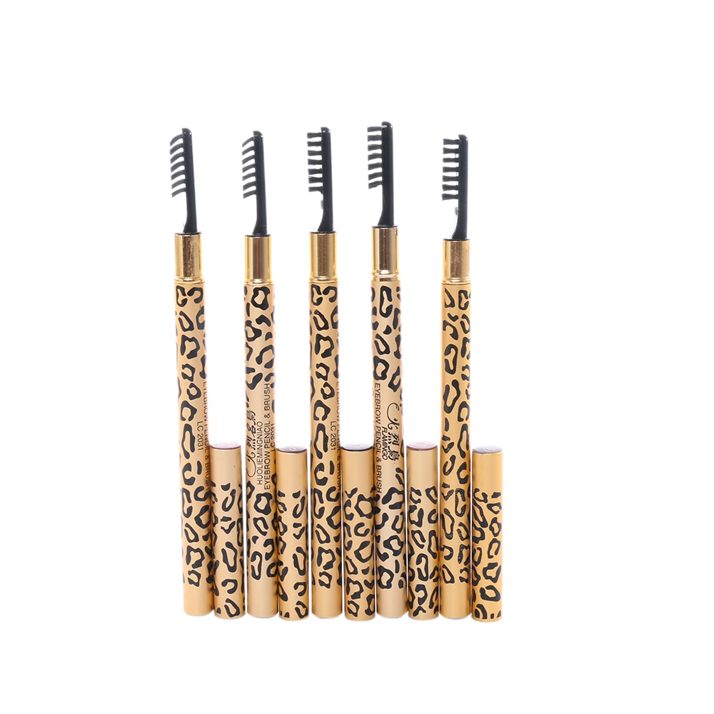 Brow Pencil Waterproof Leopard Design Brow Pencil Waterproof Leopard Design
