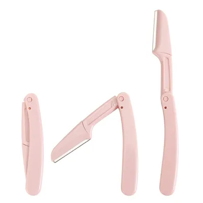 Brow Razors Foldable Eyebrow Shavers (3Pcs)