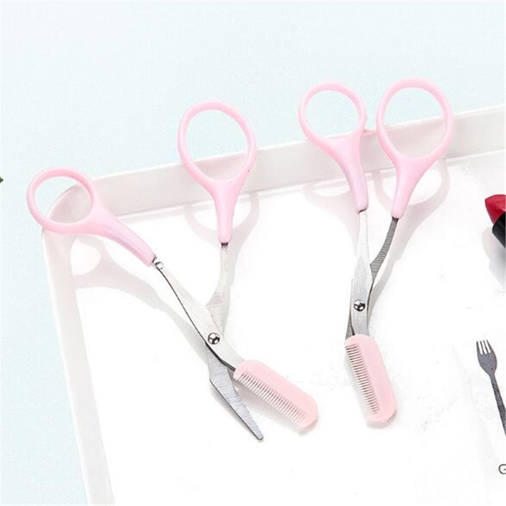 Brow Scissors Eyebrow Trimmer Tool Brow Scissors Eyebrow Trimmer Tool