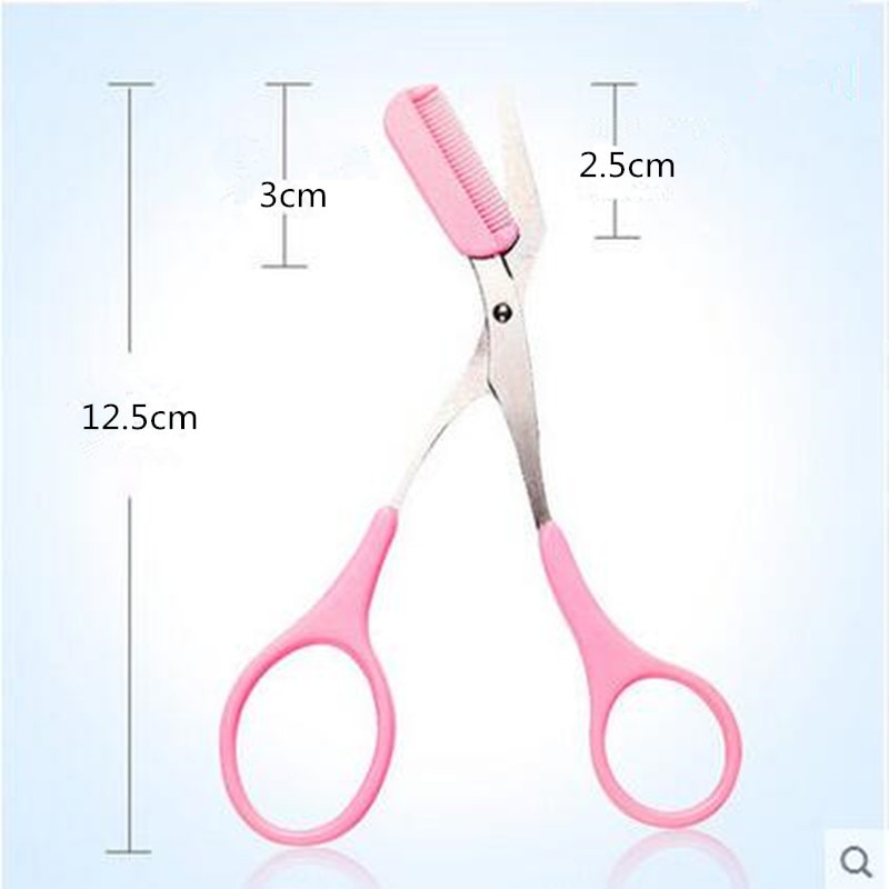 Brow Scissors Eyebrow Trimmer Tool Brow Scissors Eyebrow Trimmer Tool