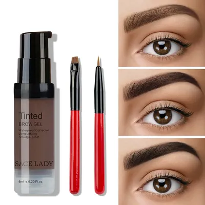 Brow Tint Henna Eyebrow Gel Set