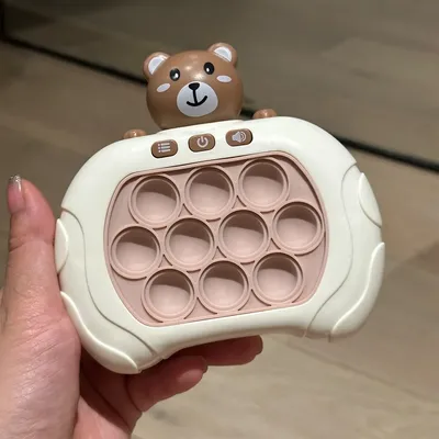 Brown Bear Model Press Press Music Extractor Puzzle Decompression Bear Game Console Beat The Level Whack-a-Mole Toy Brown Bear Model Press Press Music Extractor Puzzle Decompression Bear Game Console Beat The Level Whack-a-Mole Toy