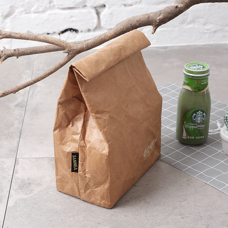 Brown Paper Bag Reusable Lunch Box Brown Paper Bag Reusable Lunch Box