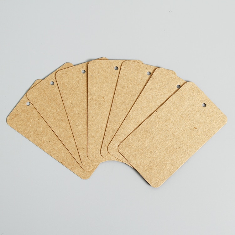 Brown Tags Kraft Paper Cards (100 Pcs)