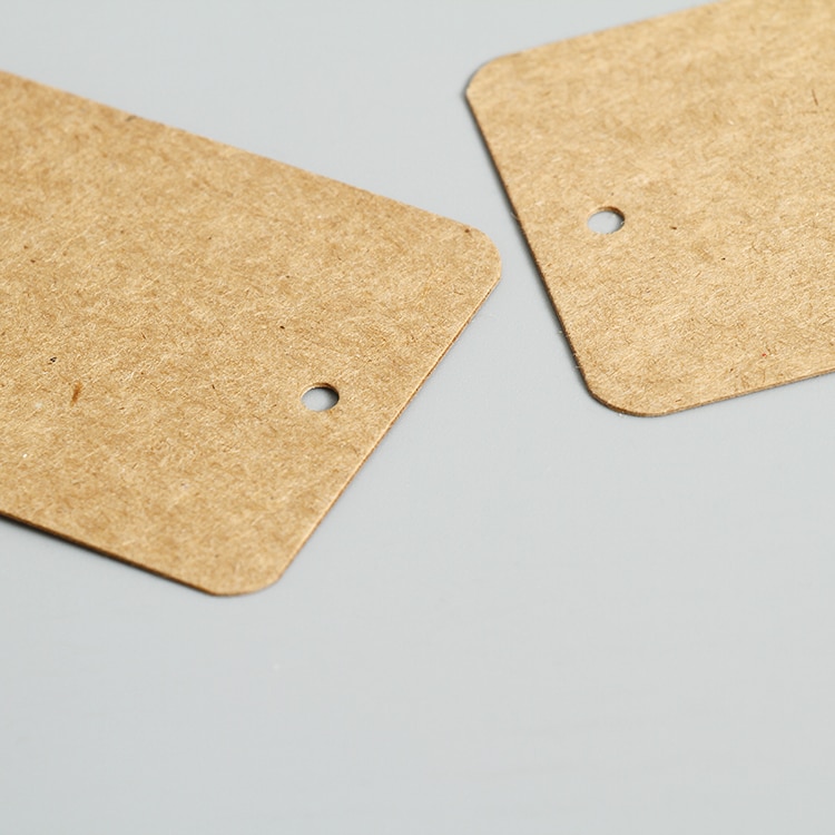 Brown Tags Kraft Paper Cards (100 Pcs)