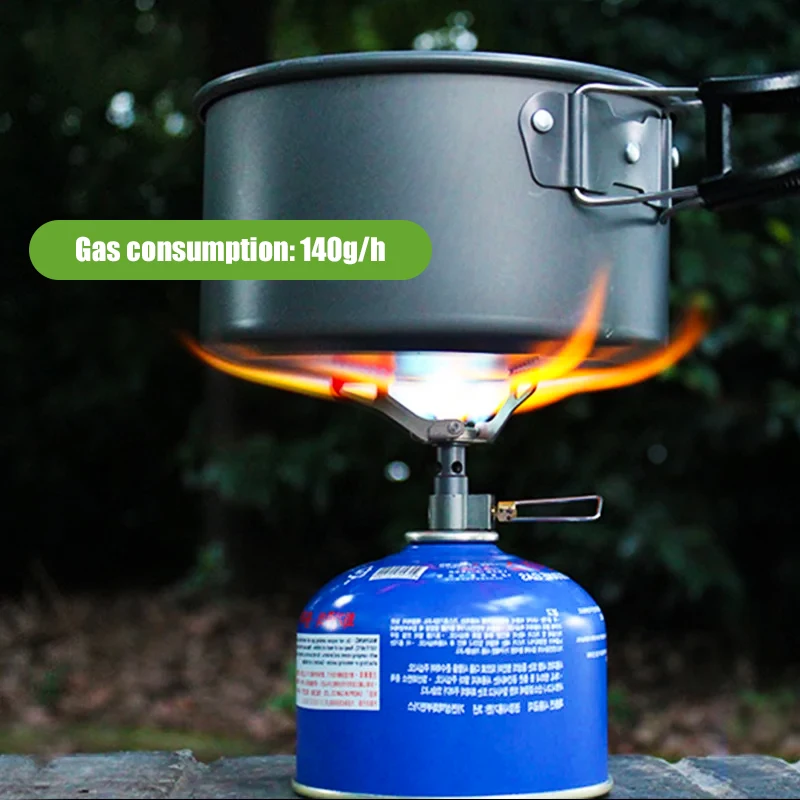 BRS Outdoor Gas Stove Mini Titanium Camping Gas Burner 25g Ultralight Cooking Stove Survival Furnace Picnic Gas Cooker