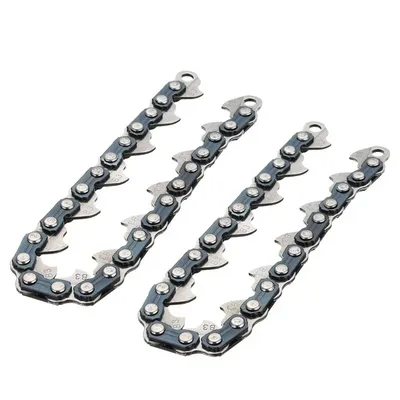 Brush Cutter Accessories 2 Pieces Metal Chain Trimmer Line for Brushcutter Head Brush Cutter Accessories 2 Pieces Metal Chain Trimmer Line for Brushcutter Head