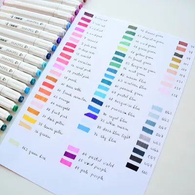 Brush Pen Markers Art Set Brush Pen Markers Art Set